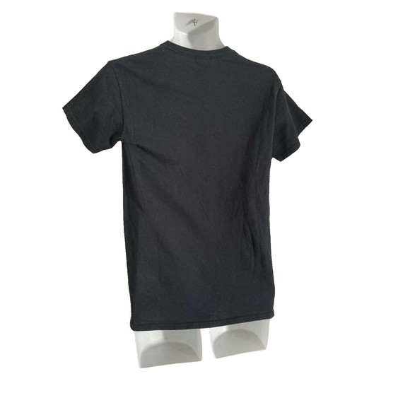 Thrasher Magazine Pushead SKATE OUTLAW LOGO Skateboard T Shirt Size S BLACK EUC - Picture 8 of 10